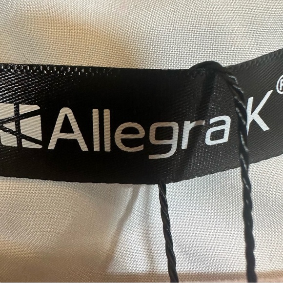 Allegra K - Floral Chiffon Flutter Sleeve Belted Square Neck Ruffled Hem Dress - Picture 8 of 10